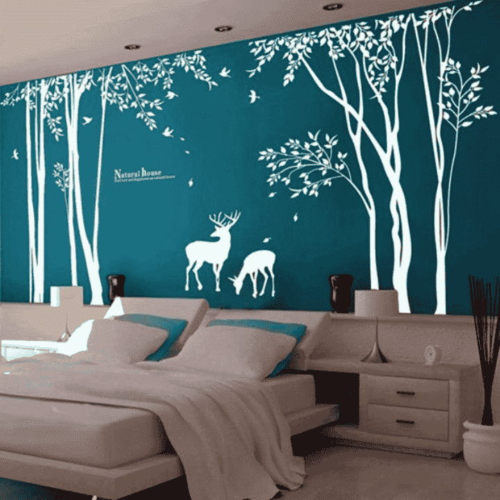 Nature-Themed Bedroom Decor